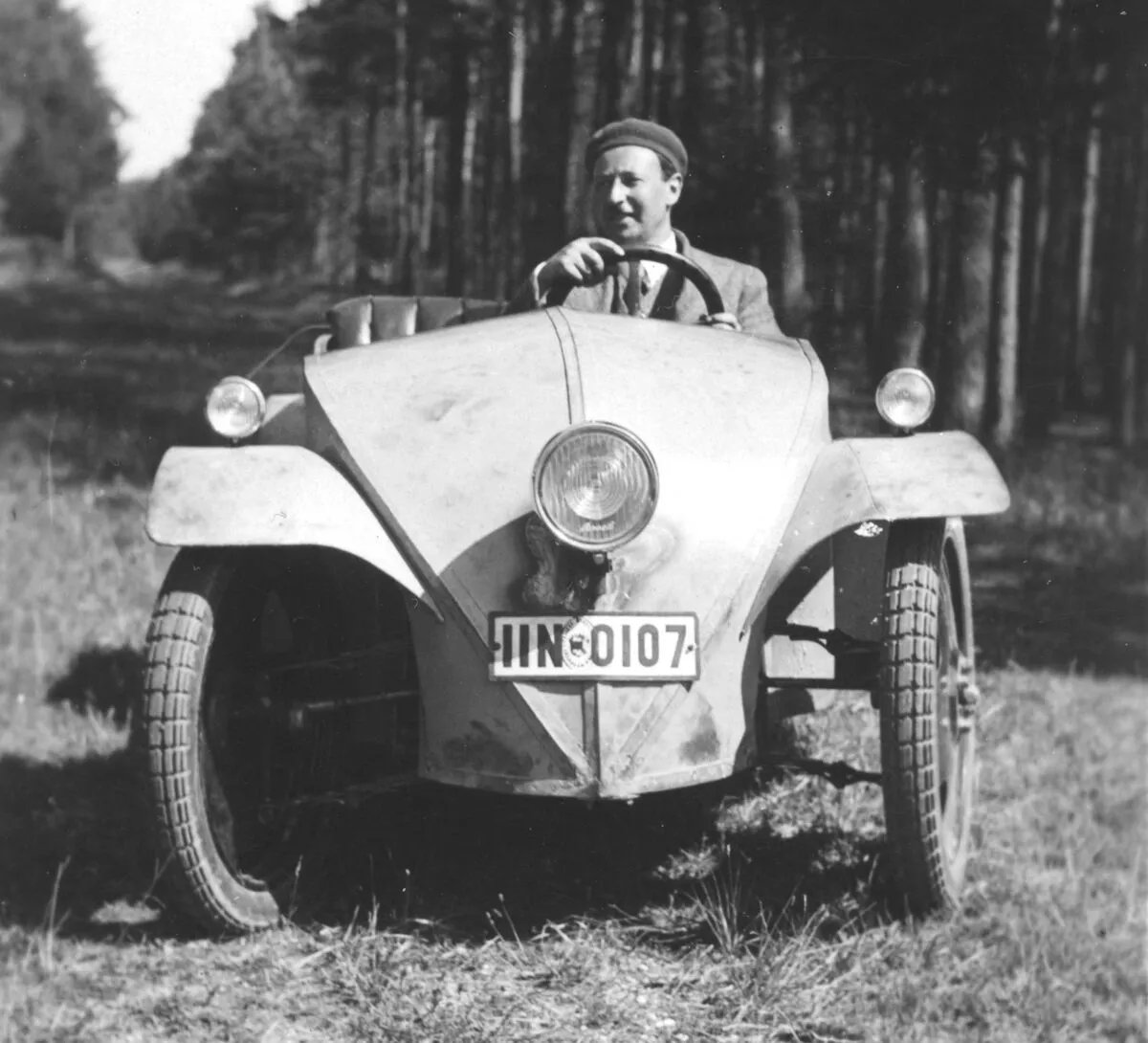 The Ardie-Ganz prototype with its first body, 1930