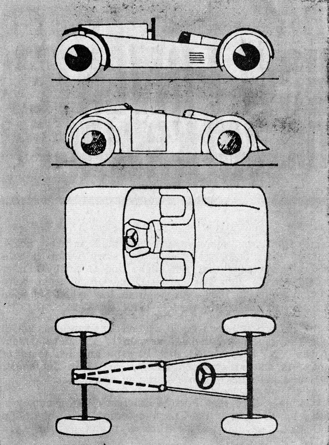 Prospectus for the Ganz-Klein-Wagen, 1923 (second page)