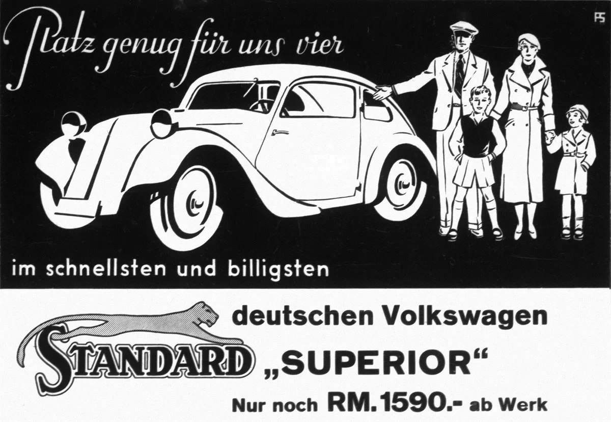 Brochure for the Standard Superior, 1933